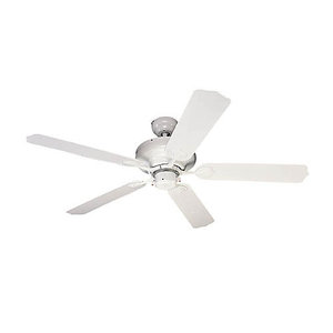 S154015 Long Beach Large Fan (52'' to 59'') Ceiling Fan - White S154015 Long Beach Large Fan (52'' to 59'') Ceiling Fan - White