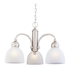 S31035962 Metropolis Mini Chandelier - Brushed Nickel S31035962 Metropolis Mini Chandelier - Brushed Nickel