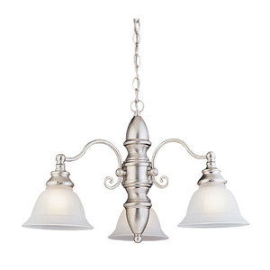 S31050962 Canterbury Mini Chandelier - Brushed Nickel S31050962 Canterbury Mini Chandelier - Brushed Nickel