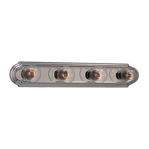 S470105 Vanity Lights 4 or More Bulb Bathroom Lighting - Chrome S470105 Vanity Lights 4 or More Bulb Bathroom Lighting - Chrome