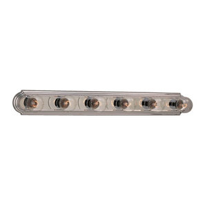 S470205 Vanity Lights 4 or More Bulb Bathroom Lighting - Chrome S470205 Vanity Lights 4 or More Bulb Bathroom Lighting - Chrome