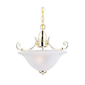 S5105002 Canterbury Semi Flush Mount Ceiling Light - Polished Brass S5105002 Canterbury Semi Flush Mount Ceiling Light - Polished Brass