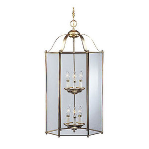 S523302 Bretton Entrance / Foyer Pendant Light - Polished Brass S523302 Bretton Entrance / Foyer Pendant Light - Polished Brass