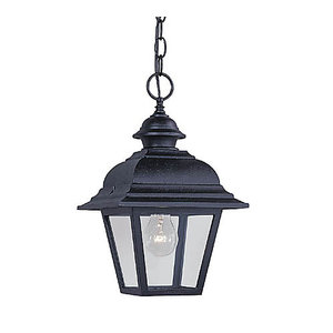S601612 Rugged Cast Hanging Hanging Lantern - Black S601612 Rugged Cast Hanging Hanging Lantern - Black