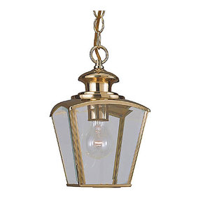 S602302 Classic Coach Hanging Hanging Lantern - Polished Brass S602302 Classic Coach Hanging Hanging Lantern - Polished Brass