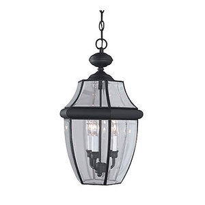 S603912 Lancaster Hanging Hanging Lantern - Black S603912 Lancaster Hanging Hanging Lantern - Black