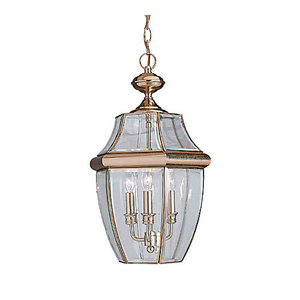 S603902 Lancaster Hanging Hanging Lantern - Polished Brass S603902 Lancaster Hanging Hanging Lantern - Polished Brass