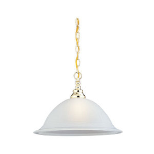 S6505002 Canterbury Down Light Pendant Light - Polished Brass S6505002 Canterbury Down Light Pendant Light - Polished Brass