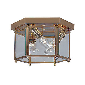 S764802 Bretton Flush Mount Ceiling Light - Polished Brass S764802 Bretton Flush Mount Ceiling Light - Polished Brass