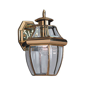 S803802 Lancaster Entrance Outdoor Wall Light - Polished Brass S803802 Lancaster Entrance Outdoor Wall Light - Polished Brass