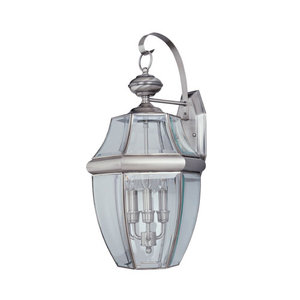 S8040965 Lancaster Entrance Outdoor Wall Light - Antique Brushed Nickel S8040965 Lancaster Entrance Outdoor Wall Light - Antique Brushed Nickel