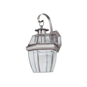 S8067965 Lancaster Entrance Outdoor Wall Light - Antique Brushed Nickel S8067965 Lancaster Entrance Outdoor Wall Light - Antique Brushed Nickel