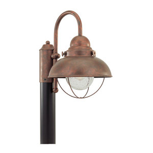 S826944 Sebring Post Light Post Lights - Weathered Copper S826944 Sebring Post Light Post Lights - Weathered Copper