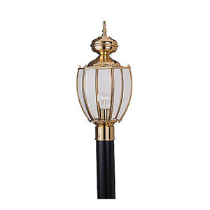 S827802 Society Hill Post Light Post Lights - Polished Brass S827802 Society Hill Post Light Post Lights - Polished Brass