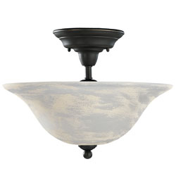 Semi Flush Mount 16" Width Semi Flush Mount 16" Width
