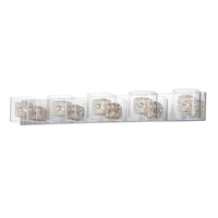 Bathroom Lighting (4 or more bulbs) 39" Width Bathroom Lighting (4 or more bulbs) 39" Width