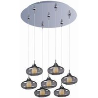 Multi Light Pendant 17" Width Multi Light Pendant 17" Width