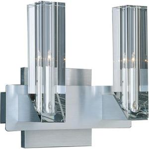 EE2028220 Alpha-V Multi Bulb Wall Sconce - Brushed Aluminum EE2028220 Alpha-V Multi Bulb Wall Sconce - Brushed Aluminum