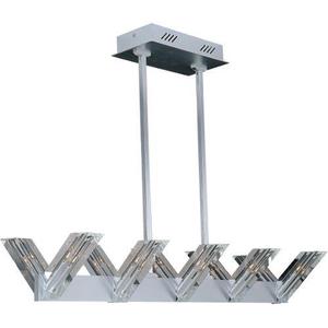 EE2028520 Alpha-V Multi Light Pendant Light - Brushed Aluminum EE2028520 Alpha-V Multi Light Pendant Light - Brushed Aluminum