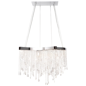 EE2070420PC Crystal Sensation Entrance / Foyer Pendant Light - Polished Chrome EE2070420PC Crystal Sensation Entrance / Foyer Pendant Light - Polished Chrome