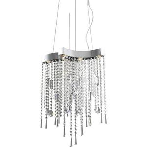 EE2080220 Crystal Sensation Multi Light Pendant Light - Polished Chrome EE2080220 Crystal Sensation Multi Light Pendant Light - Polished Chrome