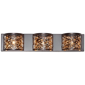 EE2131610BZ Inca 3 Bulb Bathroom Lighting - Bronze EE2131610BZ Inca 3 Bulb Bathroom Lighting - Bronze
