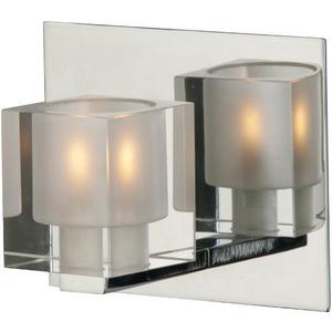 EE2203118 Blocs 1 Bulb Wall Sconce - Polished Chrome EE2203118 Blocs 1 Bulb Wall Sconce - Polished Chrome