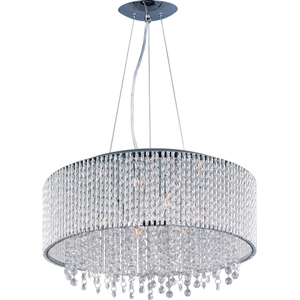 EE2313710PC Spiral Drum Pendant Pendant Light - Polished Chrome EE2313710PC Spiral Drum Pendant Pendant Light - Polished Chrome