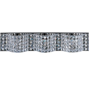 EE2427720PC Wave 3 Bulb Bathroom Lighting - Polished Chrome EE2427720PC Wave 3 Bulb Bathroom Lighting - Polished Chrome