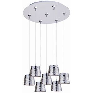 EE9370220SN Inca Multi Light Pendant Light - Satin Nickel EE9370220SN Inca Multi Light Pendant Light - Satin Nickel