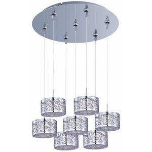 EE9374510PC Inca Multi Light Pendant Light - Polished Chrome EE9374510PC Inca Multi Light Pendant Light - Polished Chrome