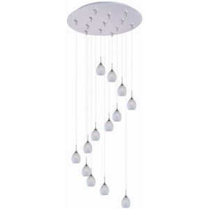 EE9380520SN Inca Multi Light Pendant Light - Satin Nickel EE9380520SN Inca Multi Light Pendant Light - Satin Nickel