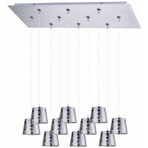 EE9390220SN Inca Multi Light Pendant Light - Satin Nickel EE9390220SN Inca Multi Light Pendant Light - Satin Nickel