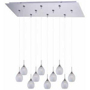 EE9390520SN Inca Multi Light Pendant Light - Satin Nickel EE9390520SN Inca Multi Light Pendant Light - Satin Nickel