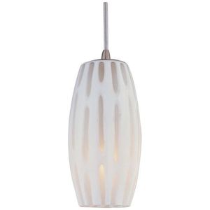 EEP9601154SN Frosted Translucent Mini-Pendant Pendant Light - Satin Nickel EEP9601154SN Frosted Translucent Mini-Pendant Pendant Light - Satin Nickel