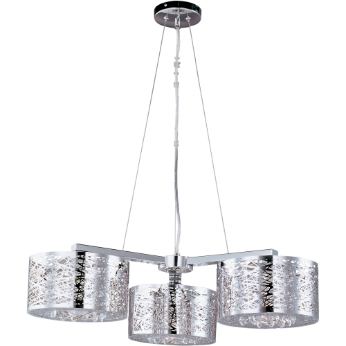 EE2130310PC Inca Mid Sized Chandelier Chandelier - Polished Chrome EE2130310PC Inca Mid Sized Chandelier Chandelier - Polished Chrome