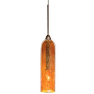LHS269AMBZ1B35FSJ Stogie I Pendant Track Lighting - Bronze / Amber LHS269AMBZ1B35FSJ Stogie I Pendant Track Lighting - Bronze / Amber