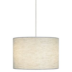 LHS590LIBZ1BMRL Fiona Pendant Track Lighting - Bronze / Linen LHS590LIBZ1BMRL Fiona Pendant Track Lighting - Bronze / Linen