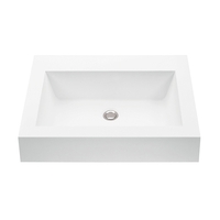 Vessel Style Bathroom Sink 22-1/8'' x 17-1/4'' x 4-1/2'' Vessel Style Bathroom Sink 22-1/8'' x 17-1/4'' x 4-1/2''