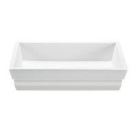 Vessel Style Bathroom Sink 22'' x 14-1/4'' Vessel Style Bathroom Sink 22'' x 14-1/4''
