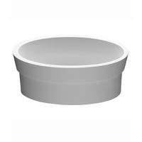 Vessel Style Bathroom Sink 20-3/4'' x 18'' x 6-1/8'' Vessel Style Bathroom Sink 20-3/4'' x 18'' x 6-1/8''