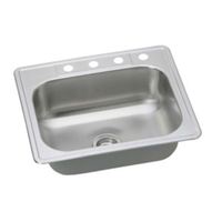 Single Bowl Kitchen Sink 25 x 22 x 8 Single Bowl Kitchen Sink 25 x 22 x 8
