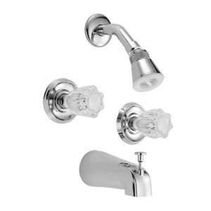 PFLL42A Two Handle Tub & Shower Faucet - Polished Chrome PFLL42A Two Handle Tub & Shower Faucet - Polished Chrome