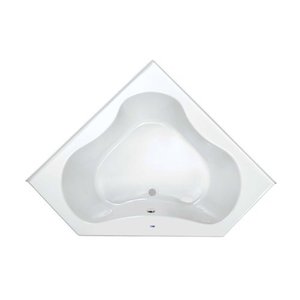 PFS6060WH 60" Corner Soaking Tub - White PFS6060WH 60" Corner Soaking Tub - White