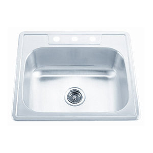 PFT252274 Stainless Steel Single Bowl Kitchen Sink - Stainless Steel PFT252274 Stainless Steel Single Bowl Kitchen Sink - Stainless Steel