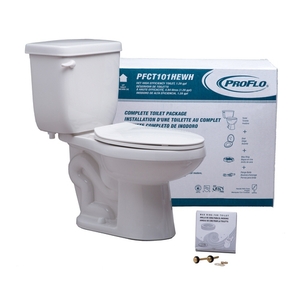 PFCT101HEWH Two Piece Toilet - White PFCT101HEWH Two Piece Toilet - White