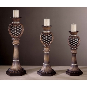 A408340 Classics Candle Holder Accent - Tuscan Patina A408340 Classics Candle Holder Accent - Tuscan Patina