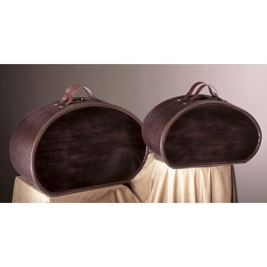 A422240 Urban Chic Box Accent - Brown Alligator A422240 Urban Chic Box Accent - Brown Alligator