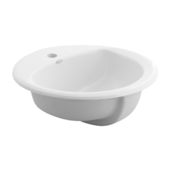 Self-Rimming Bathroom Sink 19-1/8'' x 7-3/8'' Self-Rimming Bathroom Sink 19-1/8'' x 7-3/8''