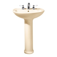 Pedestal Bathroom Sink 24-1/2'' x 20'' x 35'' Pedestal Bathroom Sink 24-1/2'' x 20'' x 35''